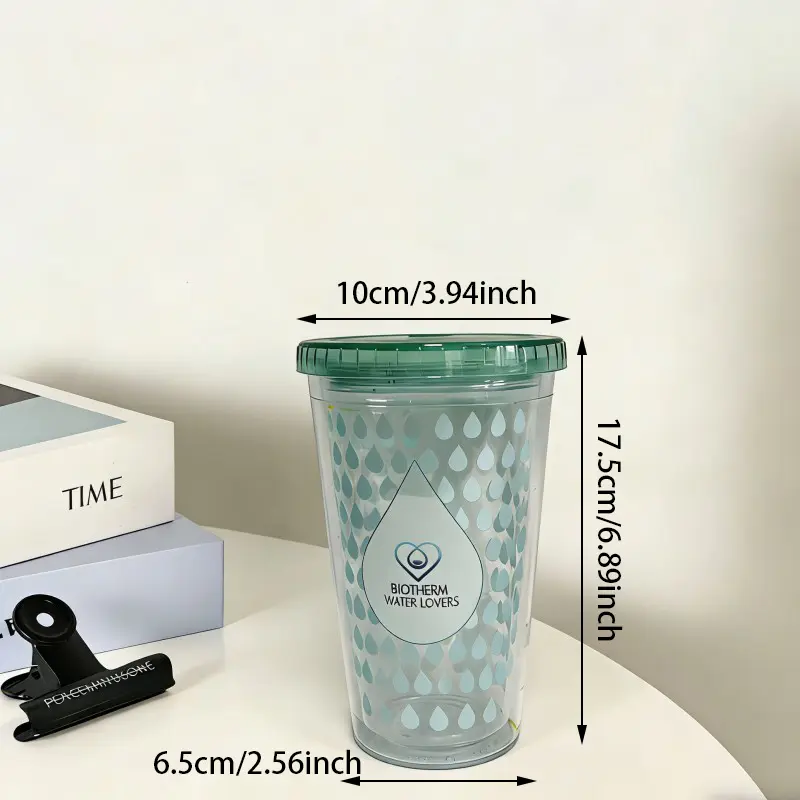 16oz Eco Friendly Reusable Plastic Cup