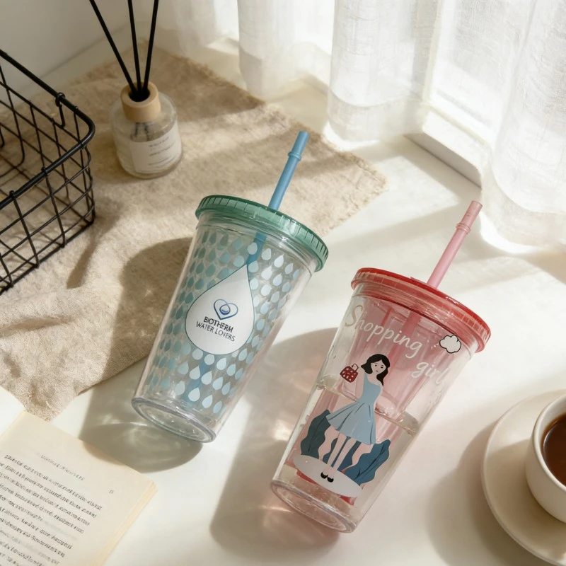 16oz Eco Friendly Reusable Plastic Cup
