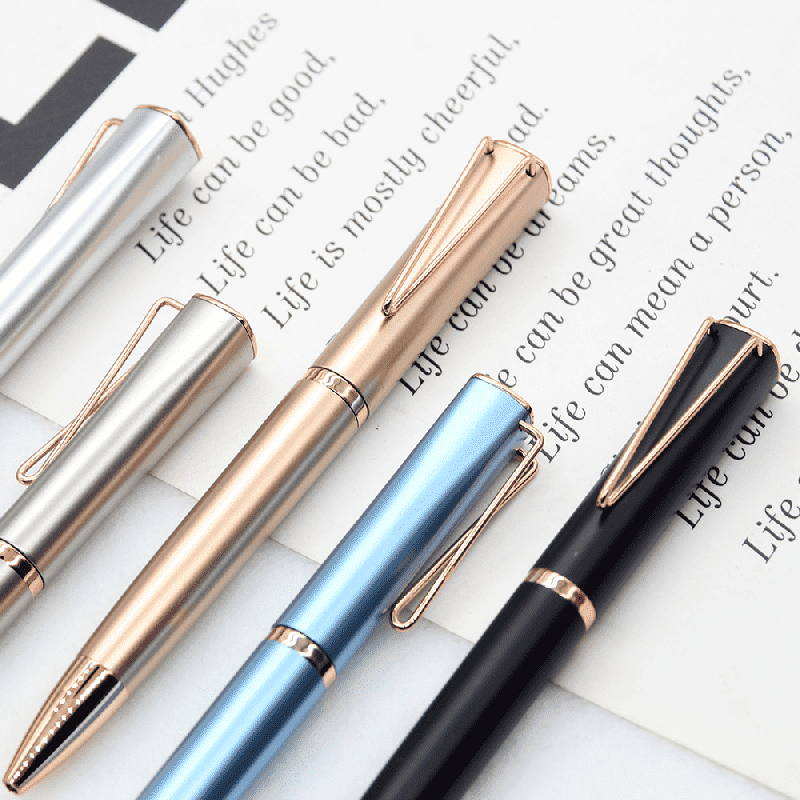 Twist-metallinen kuulakärkikynä Custom Logo Business Gift Pen -kynä